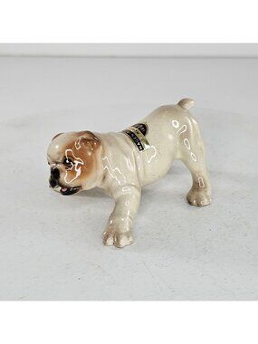 Hagen Renaker DW English Bulldog Nobby Dog Designer Workshop *Repaired*